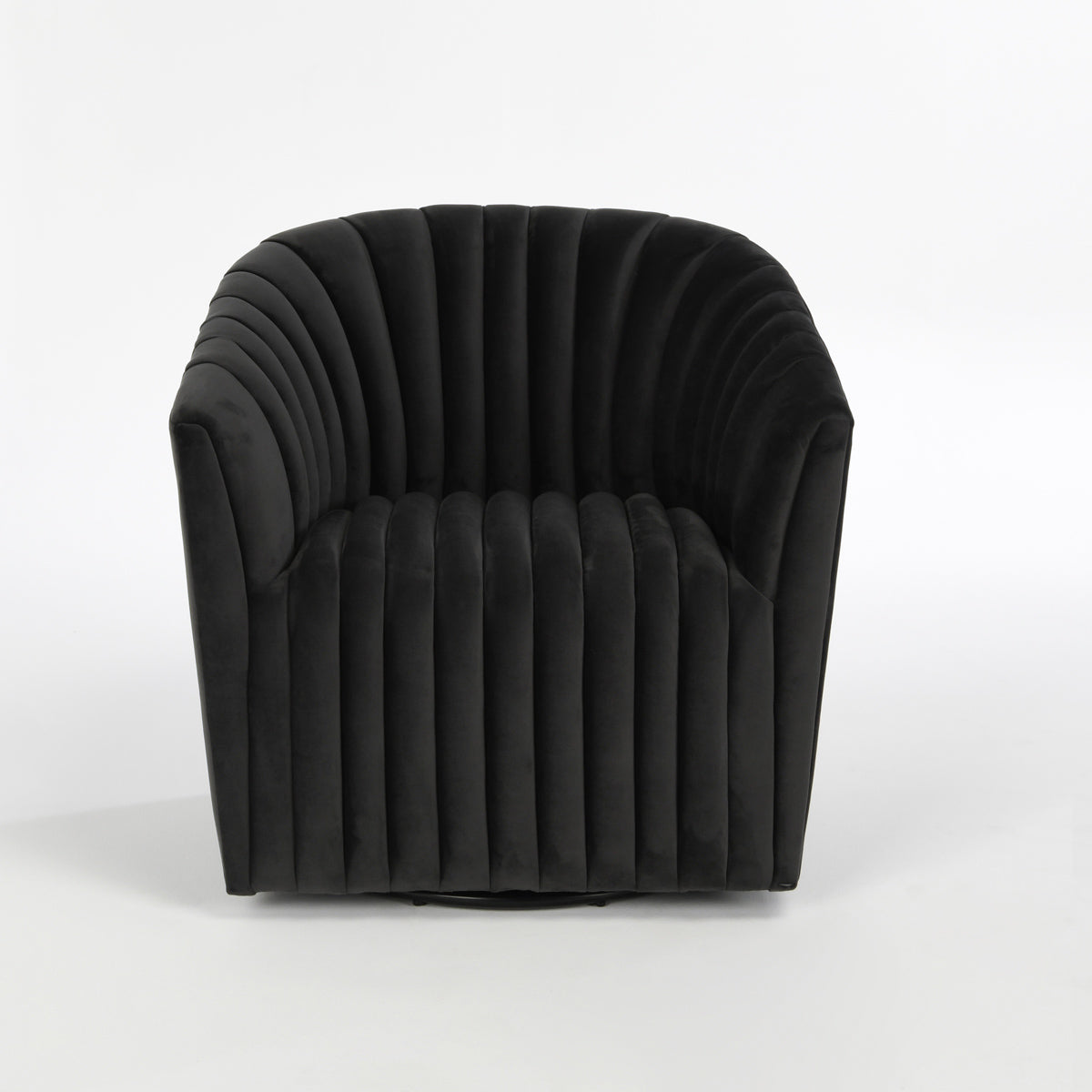 Arline Gray Swivel Accent Chair - Ornate Home