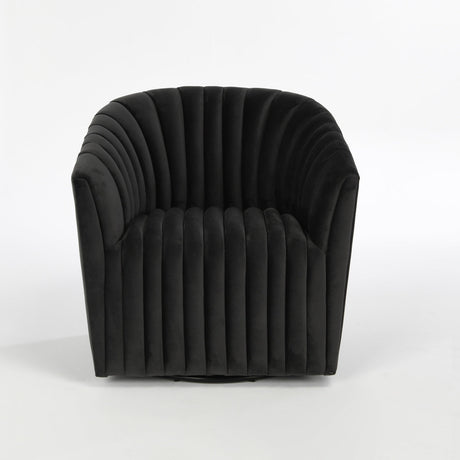 Arline Gray Swivel Accent Chair - Ornate Home