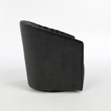 Arline Gray Swivel Accent Chair - Ornate Home