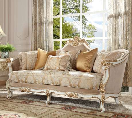 Arlington Ivory 3pc Living Room Set  / HD-2669 - Ornate Home