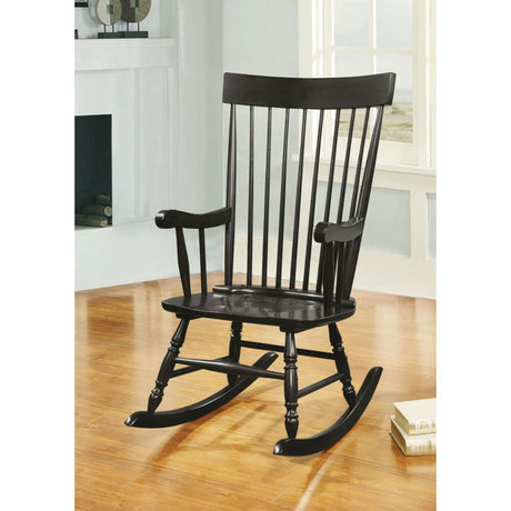 Arlo Black Rocking Chair - Ornate Home
