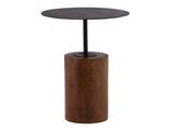 Arlo Brown/Black Side Table - Ornate Home