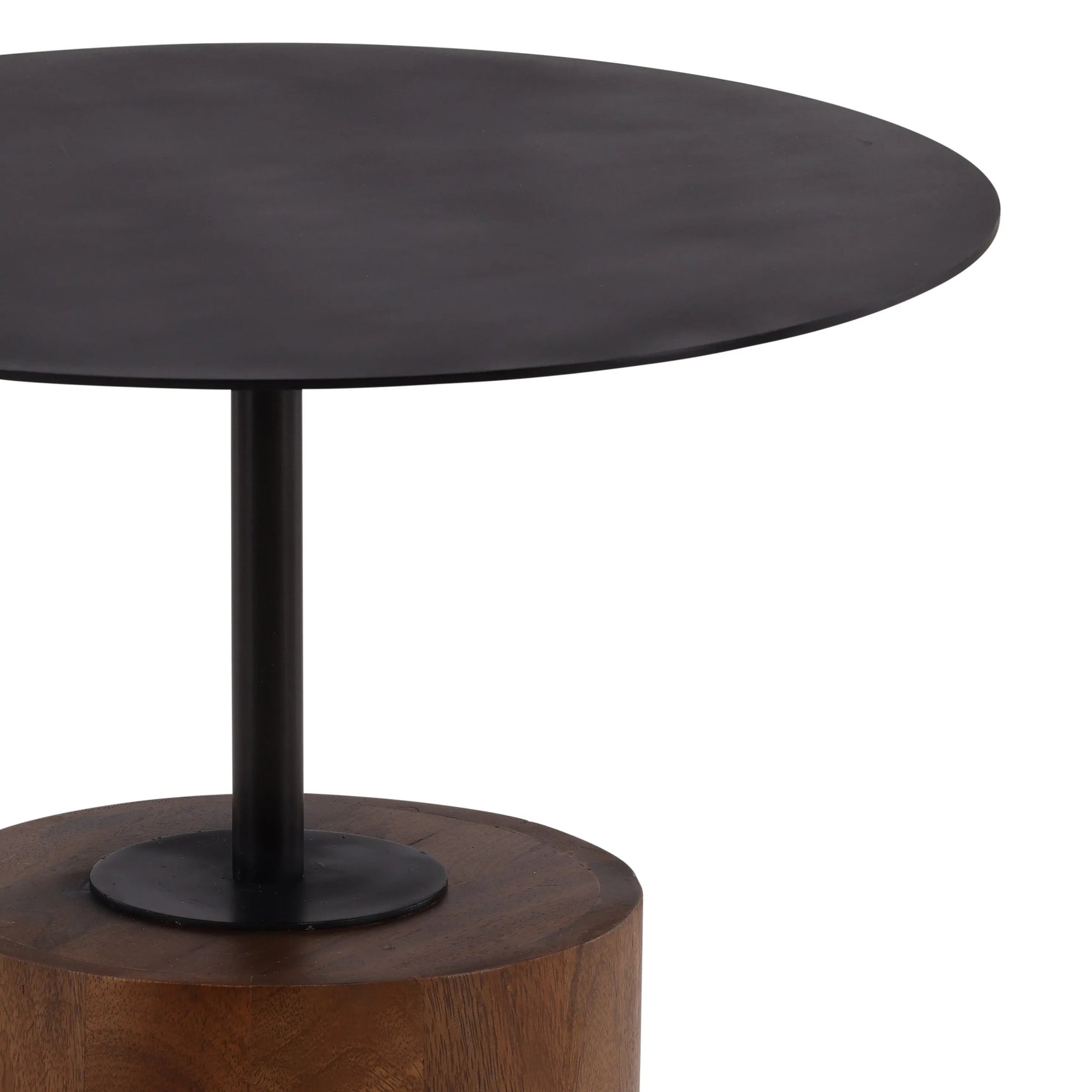 Arlo Brown/Black Side Table - Ornate Home