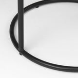 Arlo Brown/Black Wood Metal End Table - Ornate Home