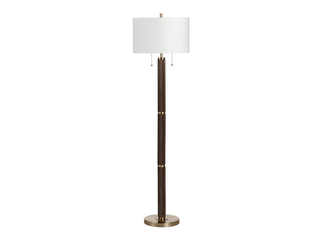 Arlo Brown/Gold Floor Lamp - Ornate Home