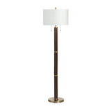 Arlo Brown/Gold Floor Lamp - Ornate Home