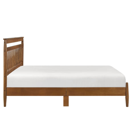 Arlo Chestnut California King Platform Bed - Ornate Home