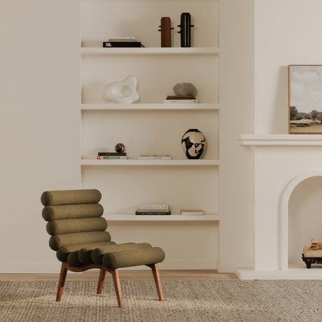 Arlo Dark Green Accent Chair - Ornate Home