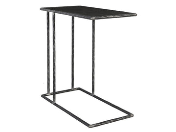 Arlo Stone/Iron Accent Table - Ornate Home