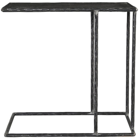 Arlo Stone/Iron Accent Table - Ornate Home