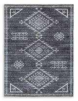 Arloman Black/Cream/Gray 5 x 7 Rug (Online Special Price) - Ornate Home