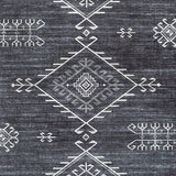 Arloman Black/Cream/Gray 5' x 7' Rug - Ornate Home