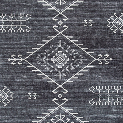 Arloman Black/Cream/Gray 5' x 7' Rug - Ornate Home
