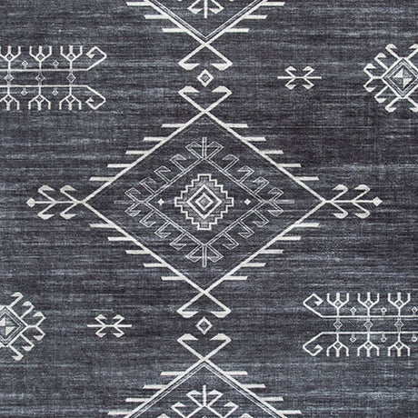 Arloman Black/Cream/Gray 5' x 7' Rug - Ornate Home