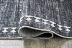 Arloman Black/Cream/Gray 5' x 7' Rug - Ornate Home
