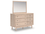 Arloster Tan Dresser and Mirror (Online Special Price) - Ornate Home
