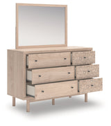 Arloster Tan Dresser and Mirror (Online Special Price) - Ornate Home