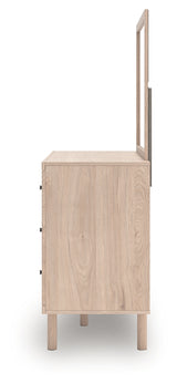 Arloster Tan Dresser and Mirror - Ornate Home