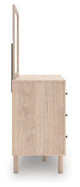 Arloster Tan Dresser and Mirror - Ornate Home