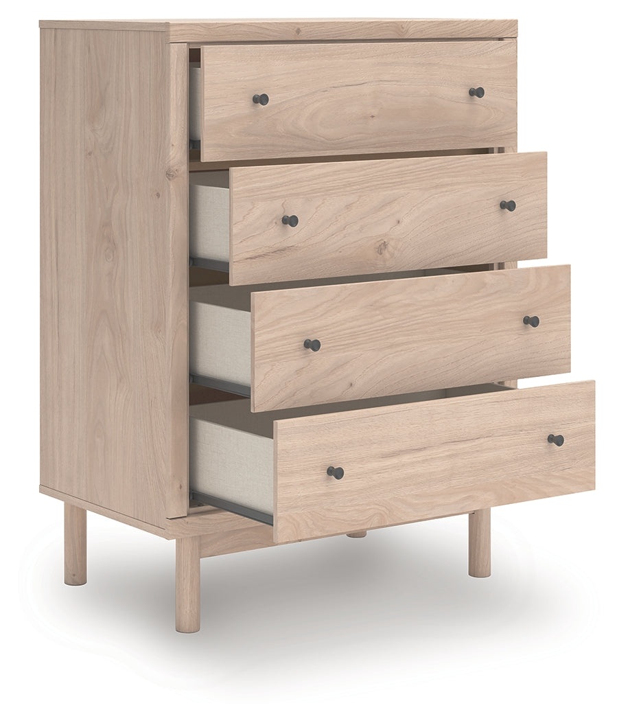 Arloster Tan Four Drawer Chest (Online Special Price) - Ornate Home