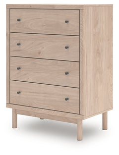Arloster Tan Four Drawer Chest - Ornate Home