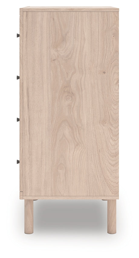 Arloster Tan Four Drawer Chest - Ornate Home