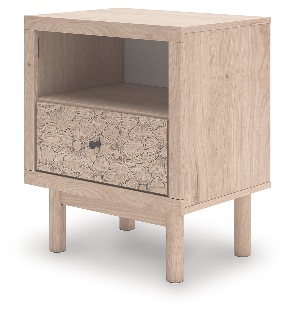 Arloster Tan One Drawer Nightstand (Online Special Price) - Ornate Home