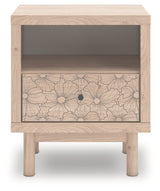 Arloster Tan One Drawer Nightstand (Online Special Price) - Ornate Home