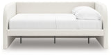 Arloster Tan/White Full Upholstered Day Bed (Online Special Price) - Ornate Home