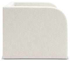 Arloster Tan/White Full Upholstered Day Bed with Storage - Ornate Home