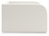 Arloster White/Tan Full Upholstered Day Bed, Dresser and Mirror (Online Special Price) - Ornate Home
