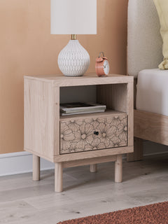 Arloster White/Tan Twin Day Bed with Storage, Dresser and Nightstand - Ornate Home