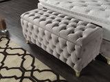 Armada Cream Bench - Ornate Home