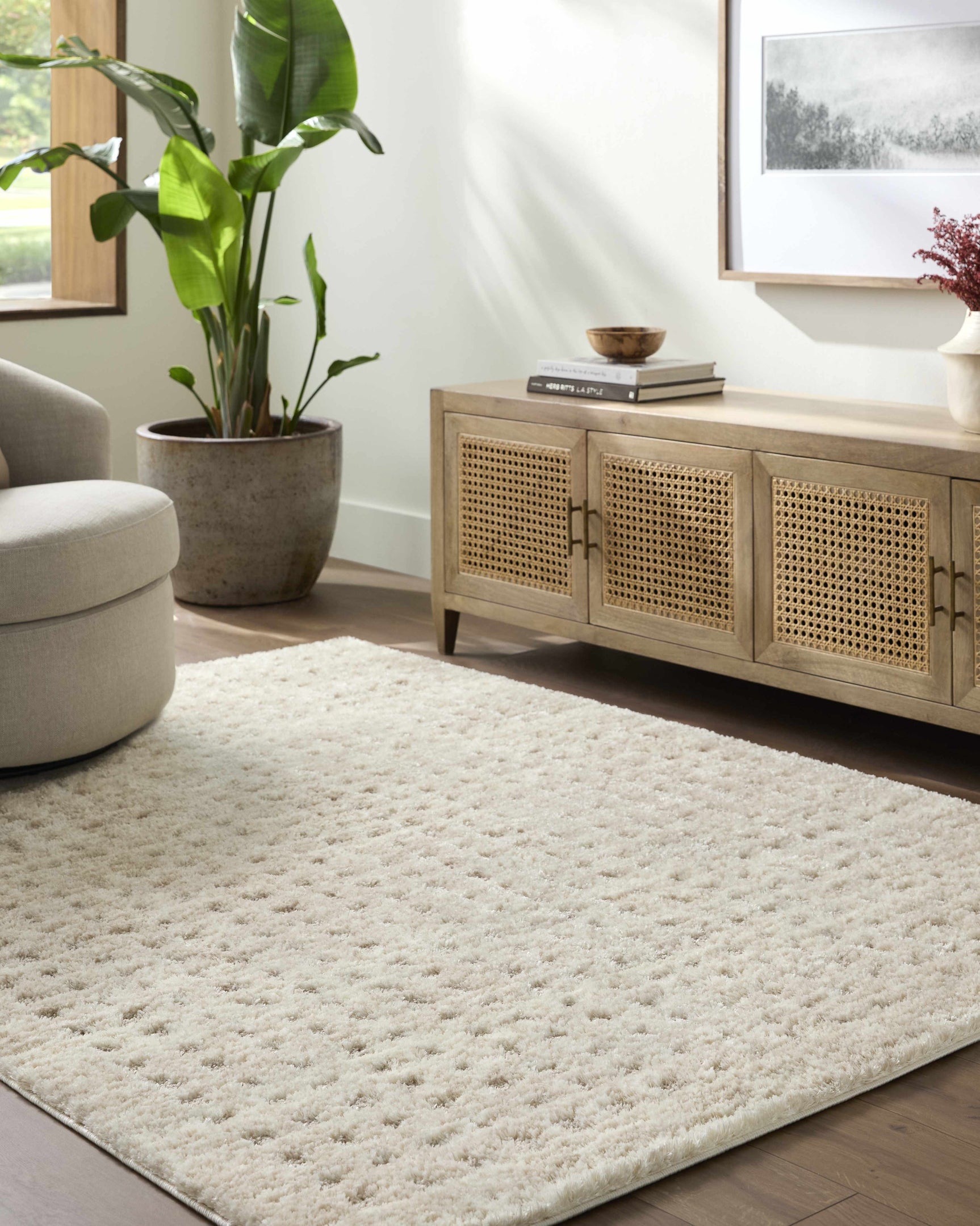 Armand Luxe Shag Rug - Ornate Home