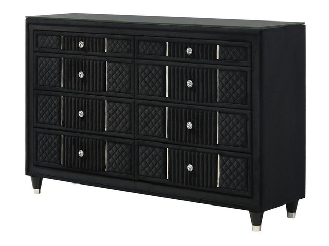 Armany Black Dresser - Ornate Home
