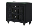 Armany Black Nightstand - Ornate Home