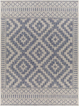 Armen Cream&Blue Outdoor Rug - Ornate Home
