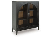 Armenleigh Black/Brown Bar Cabinet (Online Special Price) - Ornate Home