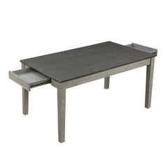 Armhurst Gray 5-piece Dinig Table Set - Ornate Home