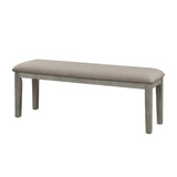 Armhurst Gray Dining Bench - Ornate Home