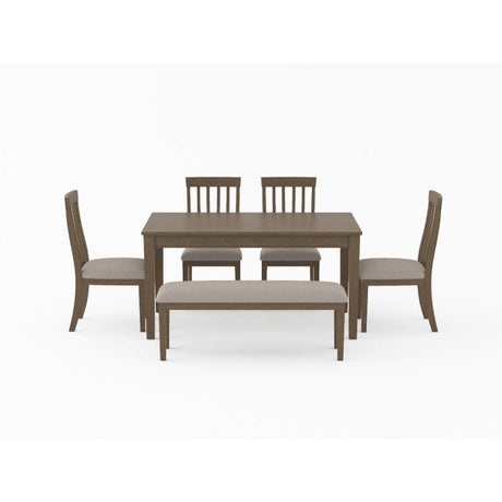 Armhurst Gray Dining Bench - Ornate Home