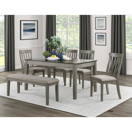 Armhurst Gray Dining Bench - Ornate Home