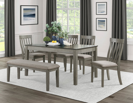 Armhurst Gray Dining Table - Ornate Home