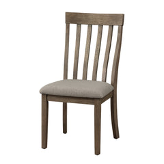 Armhurst Gray/Wire Brushed Brown Side Chair (Set of 2) - Ornate Home