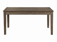 Armhurst Wire Brushed Brown Dining Table - Ornate Home