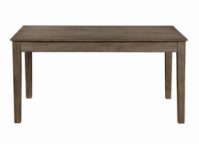 Armhurst Wire Brushed Brown Dining Table - Ornate Home