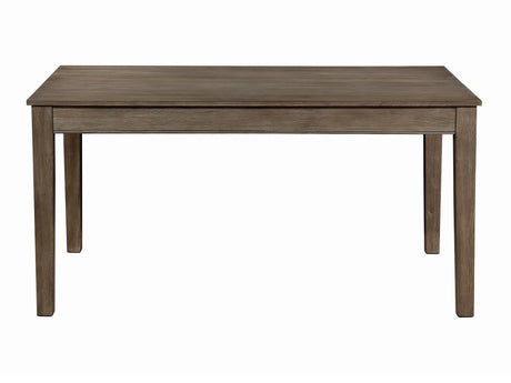 Armhurst Wire Brushed Brown Dining Table - Ornate Home