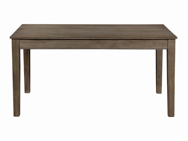 Armhurst Wire Brushed Brown Dining Table - Ornate Home