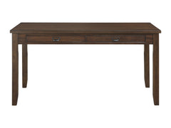 Armhurst Wire Brushed Brown Dining Table - Ornate Home