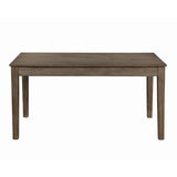 Armhurst Wire-Brushed Brown/Gray 5-Piece Dining Table Set - Ornate Home